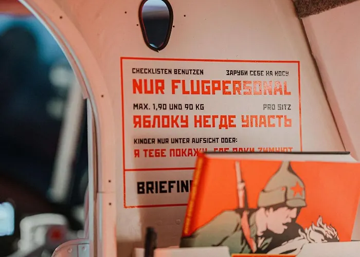 Antonov Im Garten - Flugzeug-ferienwohnung Altendorf (Sebnitz)